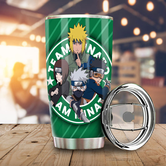 Team Minato Tumbler Cup Custom Anime Car Accessories - Gearcarcover - 1