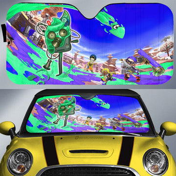 Telephone Splatoon Car Sunshade Custom Car Accessories - Gearcarcover - 1