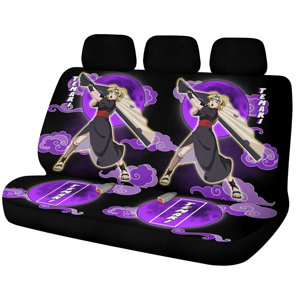 Temari Car Back Seat Covers Custom Anime - Gearcarcover - 1