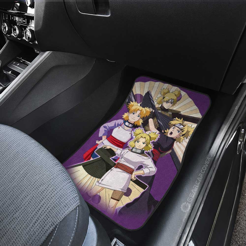 Temari Car Floor Mats Custom Anime Car Accessories For Fans - Gearcarcover - 4