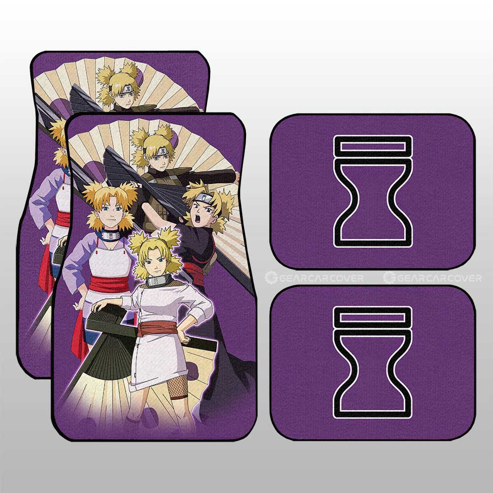 Temari Car Floor Mats Custom Anime Car Accessories For Fans - Gearcarcover - 1
