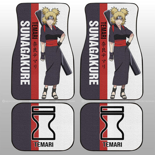 Temari Car Floor Mats Custom Anime Car Accessories - Gearcarcover - 2