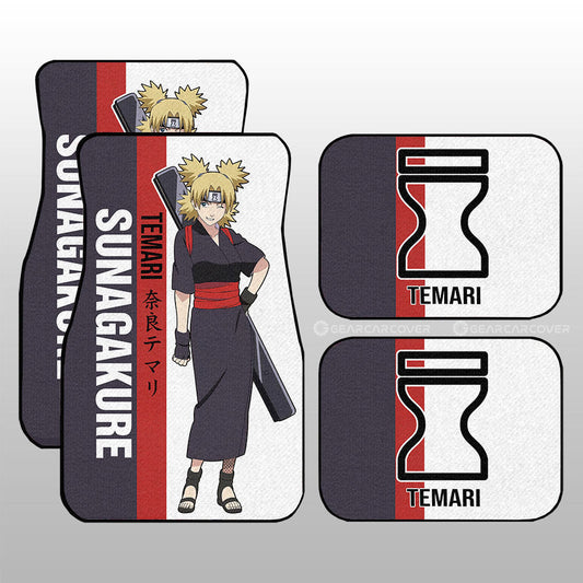 Temari Car Floor Mats Custom Anime Car Accessories - Gearcarcover - 1