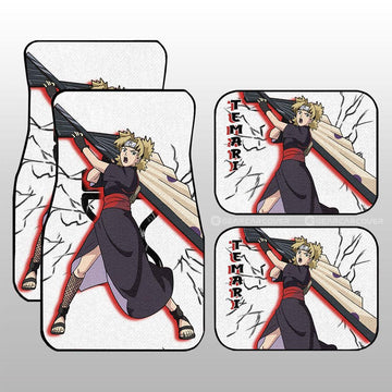 Temari Car Floor Mats Custom For Anime Fans - Gearcarcover - 1