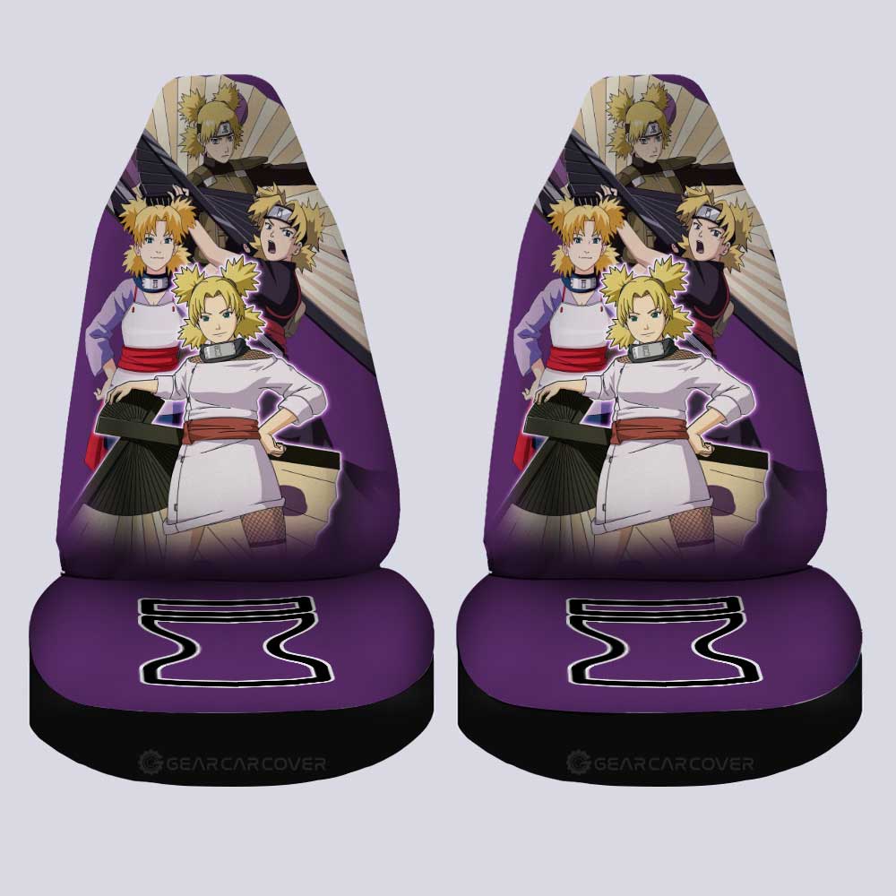 Temari Car Seat Covers Custom Anime Car Accessories For Fans - Gearcarcover - 4