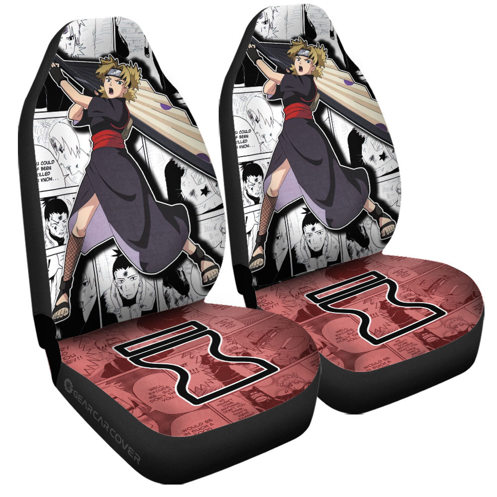 Temari Car Seat Covers Custom Anime Car Accessories Mix Manga - Gearcarcover - 3