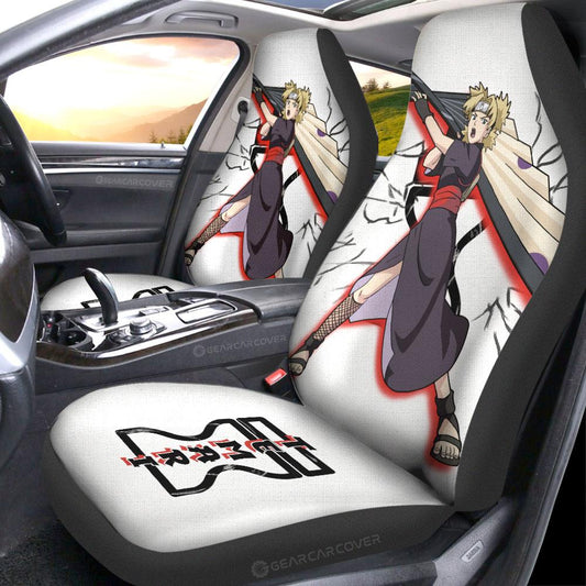 Temari Car Seat Covers Custom For Anime Fans - Gearcarcover - 2