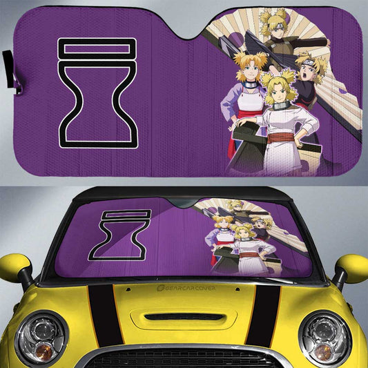 Temari Car Sunshade Custom Anime Car Accessories For Fans - Gearcarcover - 1