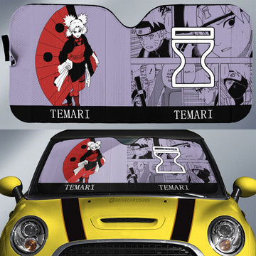 Temari Car Sunshade Custom Anime Car Accessories Manga Color Style - Gearcarcover - 1