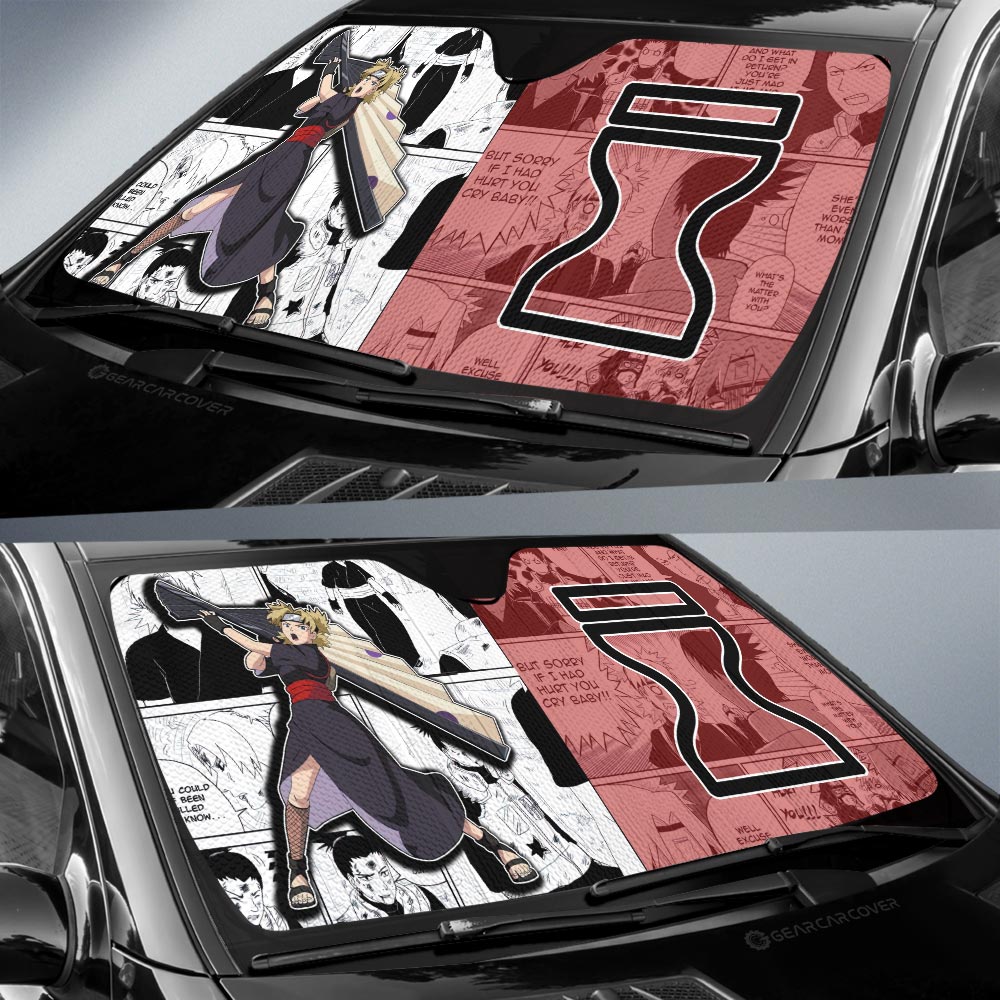 Temari Car Sunshade Custom Anime Mix Manga Car Accessories - Gearcarcover - 2