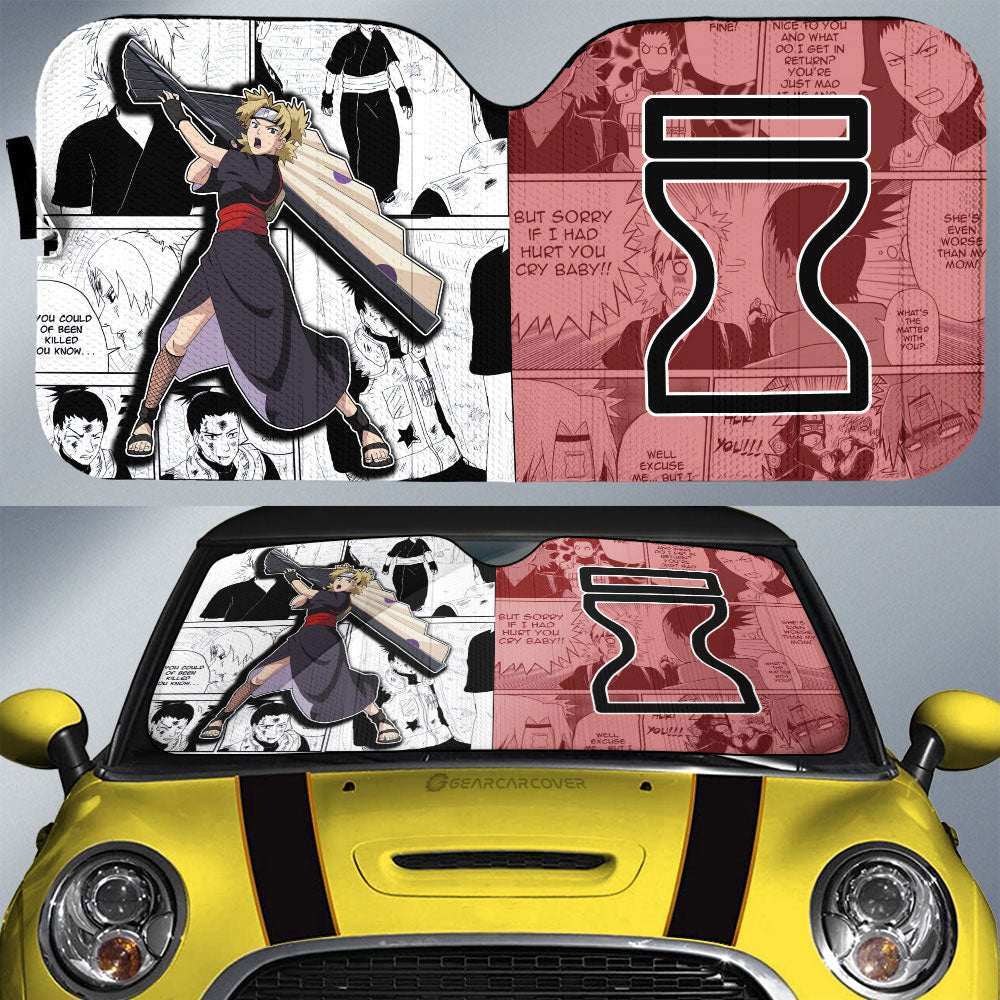 Temari Car Sunshade Custom Anime Mix Manga Car Accessories - Gearcarcover - 1