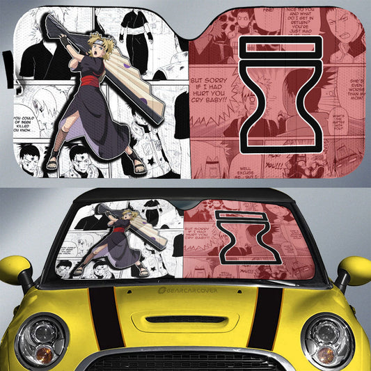 Temari Car Sunshade Custom Mix Manga Car Accessories - Gearcarcover - 1