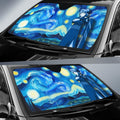 Temari Car Sunshade Custom Starry Night Styles - Gearcarcover - 2