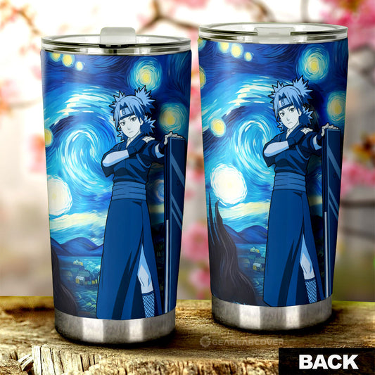 Temari Tumbler Cup Custom Starry Night Styles - Gearcarcover - 2