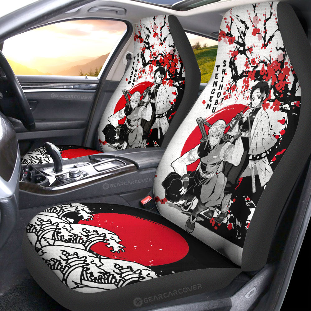 Tengen And Shinobu Car Seat Covers Custom Japan Style s - Gearcarcover - 2