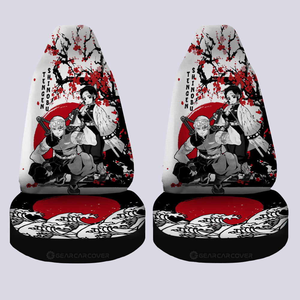 Tengen And Shinobu Car Seat Covers Custom Japan Style s - Gearcarcover - 4