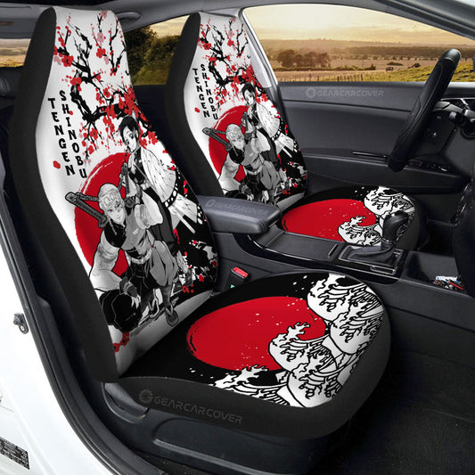 Tengen And Shinobu Car Seat Covers Custom Japan Style s - Gearcarcover - 1