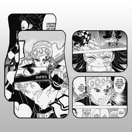 Tengen Nezuko Car Floor Mats Custom Car Accessories - Gearcarcover - 2