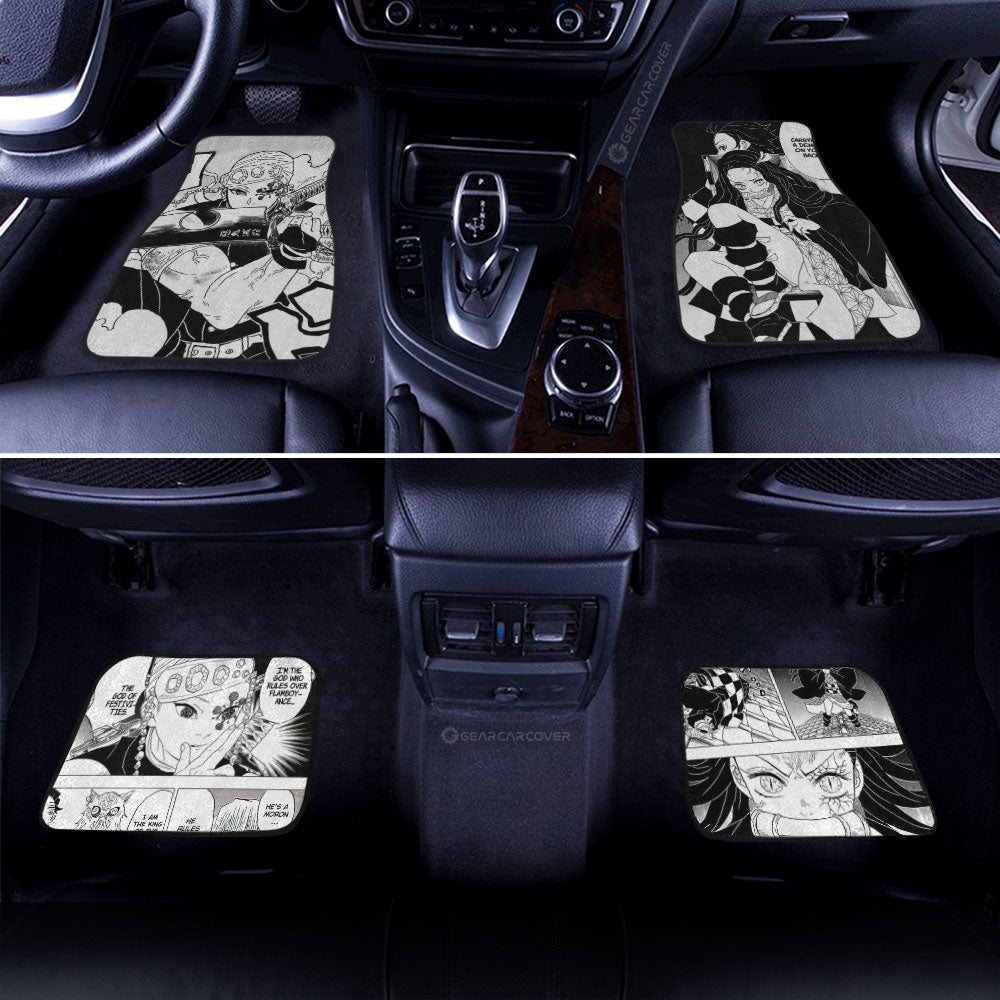 Tengen Nezuko Car Floor Mats Custom Car Accessories - Gearcarcover - 3
