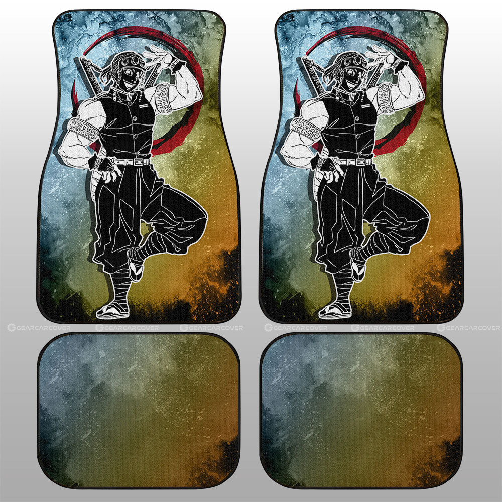 Tengen Uzui Car Floor Mats Custom Car Accessories - Gearcarcover - 1