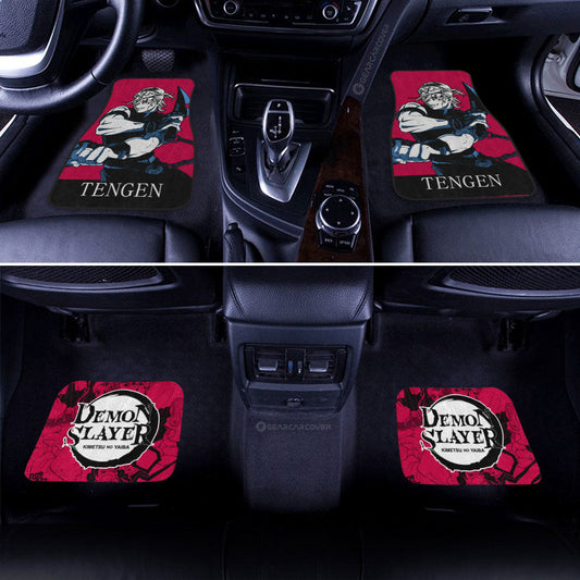 Tengen Uzui Car Floor Mats Custom Demon Slayer Anime Car Accessories - Gearcarcover - 1