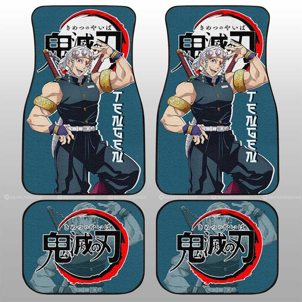Tengen Uzui Car Floor Mats Custom Demon Slayer Anime Car Accessories - Gearcarcover - 1