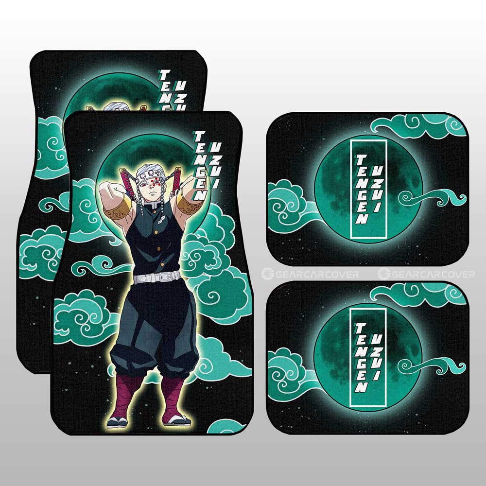 Tengen Uzui Car Floor Mats Custom - Gearcarcover - 1
