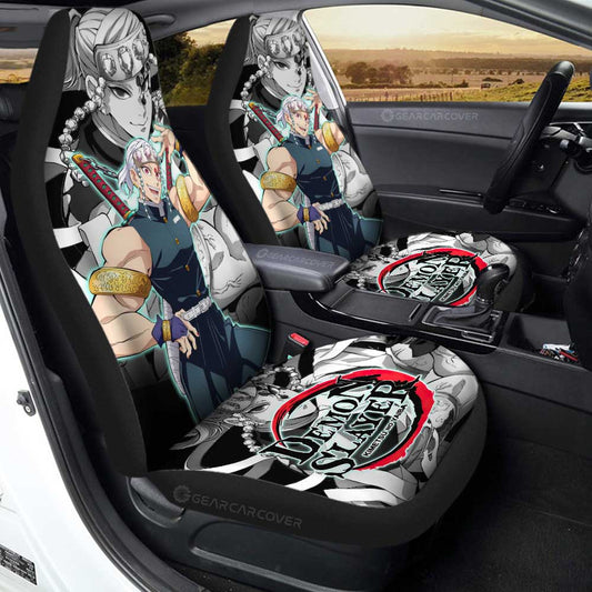 Tengen Uzui Car Seat Covers Custom Demon Slayer Anime Car Accessories - Gearcarcover - 2