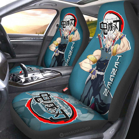 Tengen Uzui Car Seat Covers Custom Demon Slayer Anime Car Accessories - Gearcarcover - 1