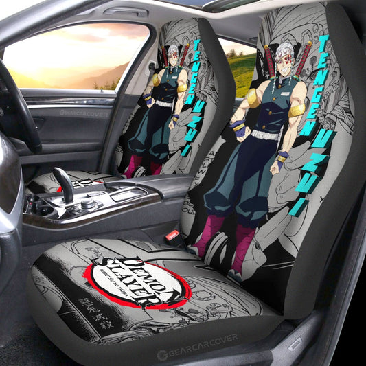 Tengen Uzui Car Seat Covers Custom Mix Mangas - Gearcarcover - 2