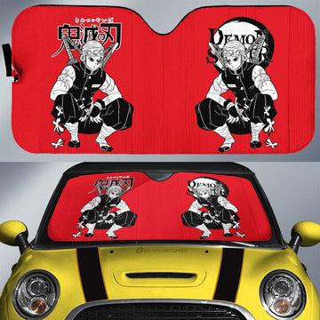 Tengen Uzui Car Sunshade Custom Car Accessories Manga Style For Fans - Gearcarcover - 1
