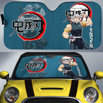 Tengen Uzui Car Sunshade Custom Demon Slayer Anime Car Accessories - Gearcarcover - 1