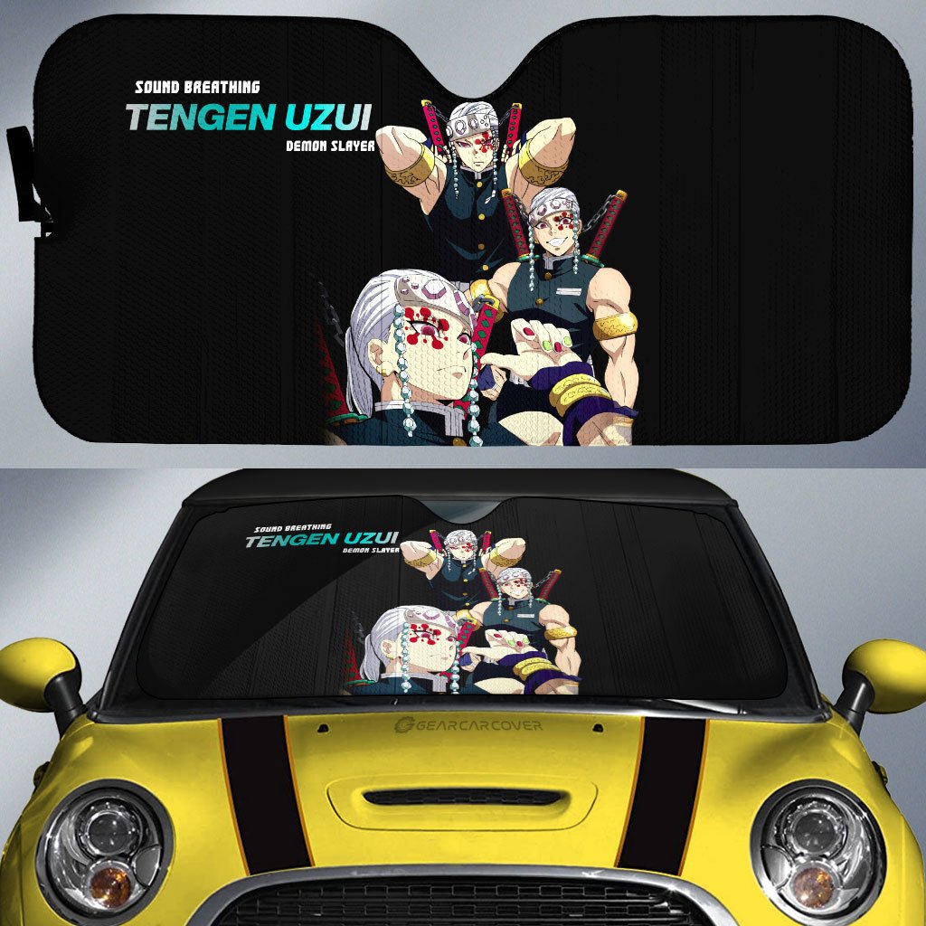 Tengen Uzui Car Sunshade Custom - Gearcarcover - 1