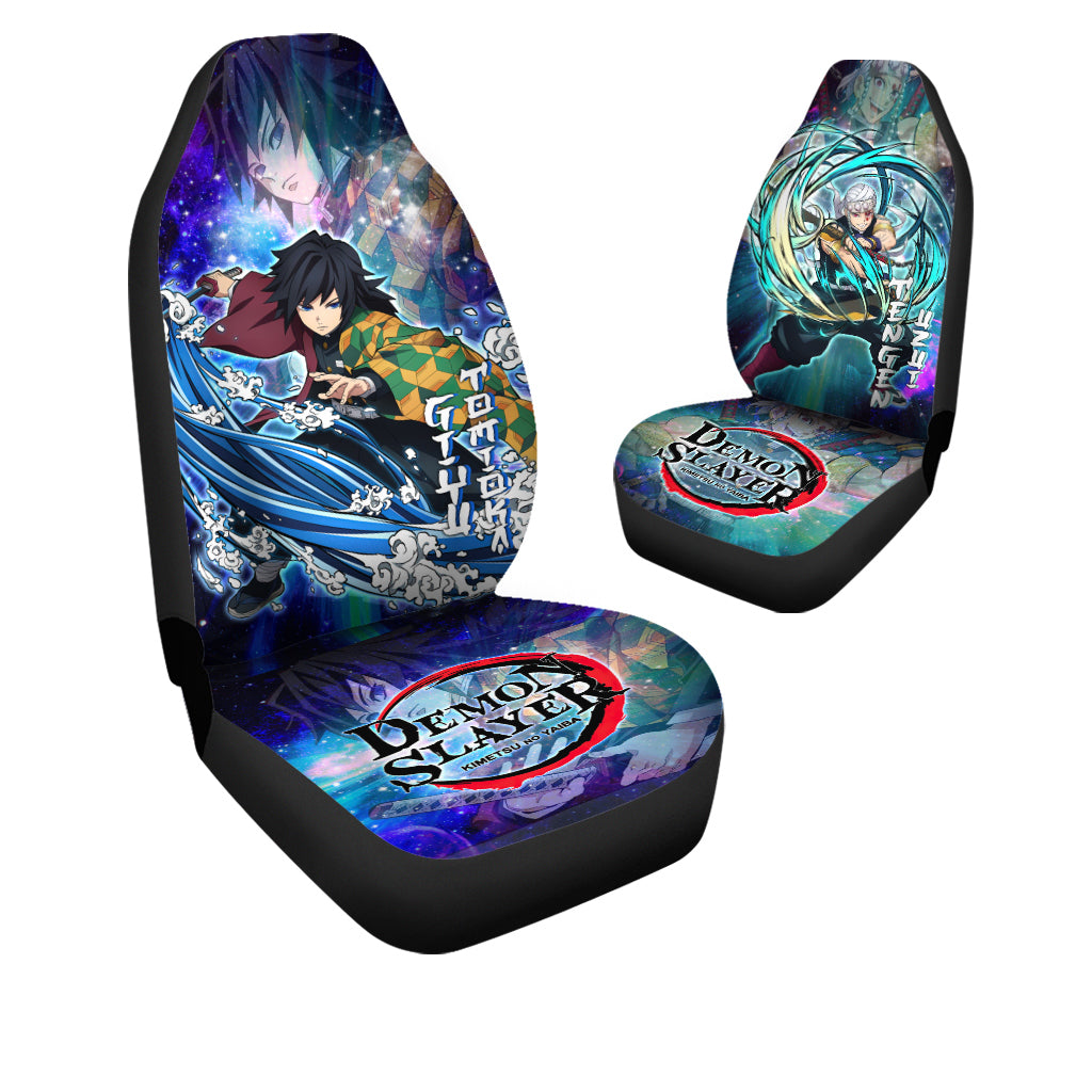 Tengen and Giyu Car Seat Covers Custom Characters Car Accessories - Gearcarcover - 3