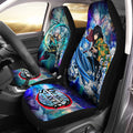 Tengen and Giyu Car Seat Covers Custom Characters Car Accessories - Gearcarcover - 1