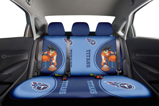 Tennessee Titans Car Back Seat Covers Custom Car Accessories For Fans - Gearcarcover - 2