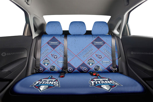 Tennessee Titans Car Back Seat Covers Sporty Team Collection - Gearcarcover - 2
