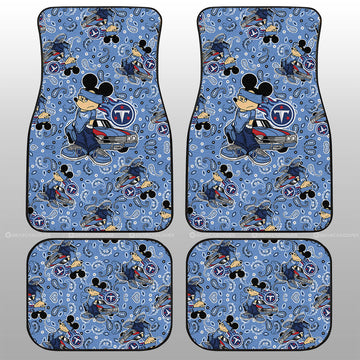 Tennessee Titans Car Floor Mats Cartoon Theme Collection - Gearcarcover - 1
