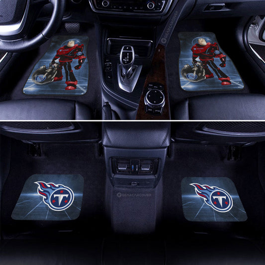 Tennessee Titans Car Floor Mats Custom Car Accessories For Fan - Gearcarcover - 2