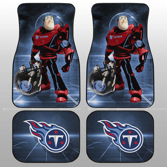 Tennessee Titans Car Floor Mats Custom Car Accessories For Fan - Gearcarcover - 1
