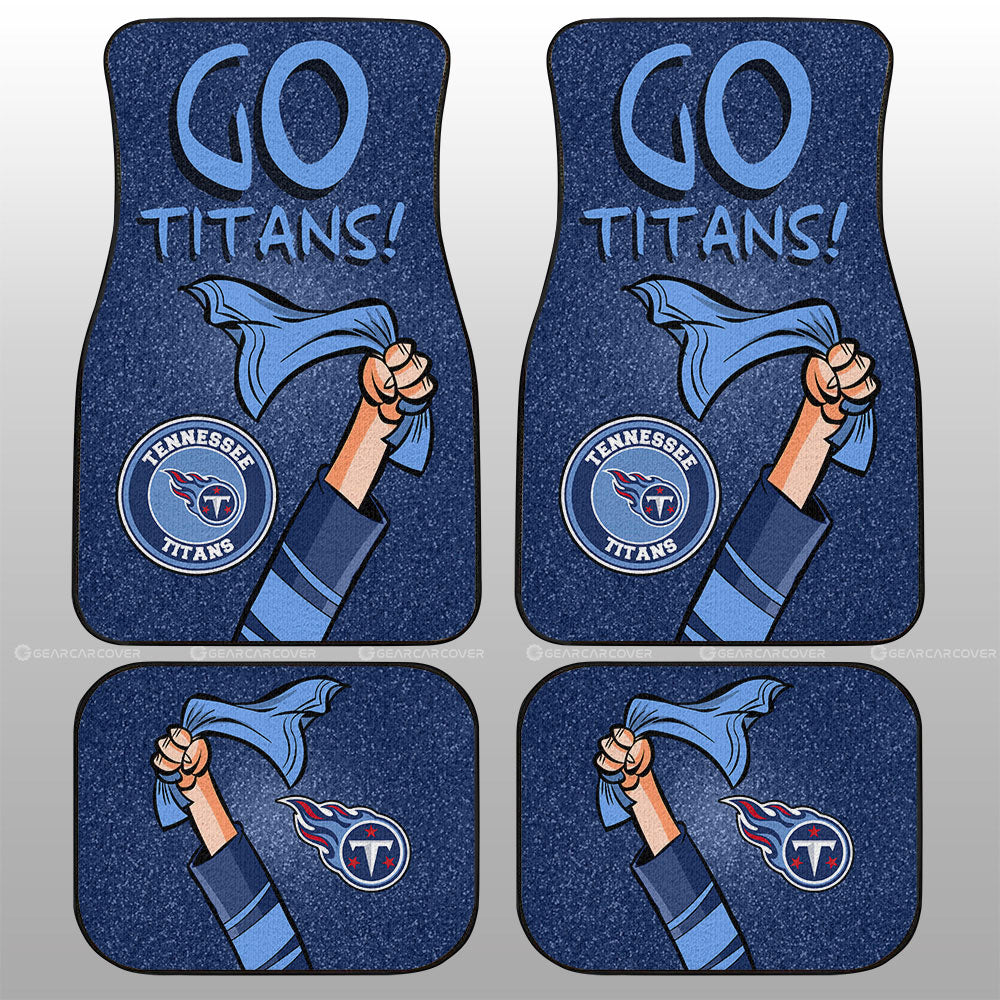 Tennessee Titans Car Floor Mats Custom Car Accessories - Gearcarcover - 1