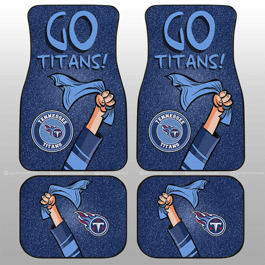 Tennessee Titans Car Floor Mats Custom Car Accessories - Gearcarcover - 1