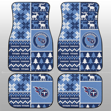 Tennessee Titans Car Floor Mats Custom Ugly Style Car Accessories - Gearcarcover - 1