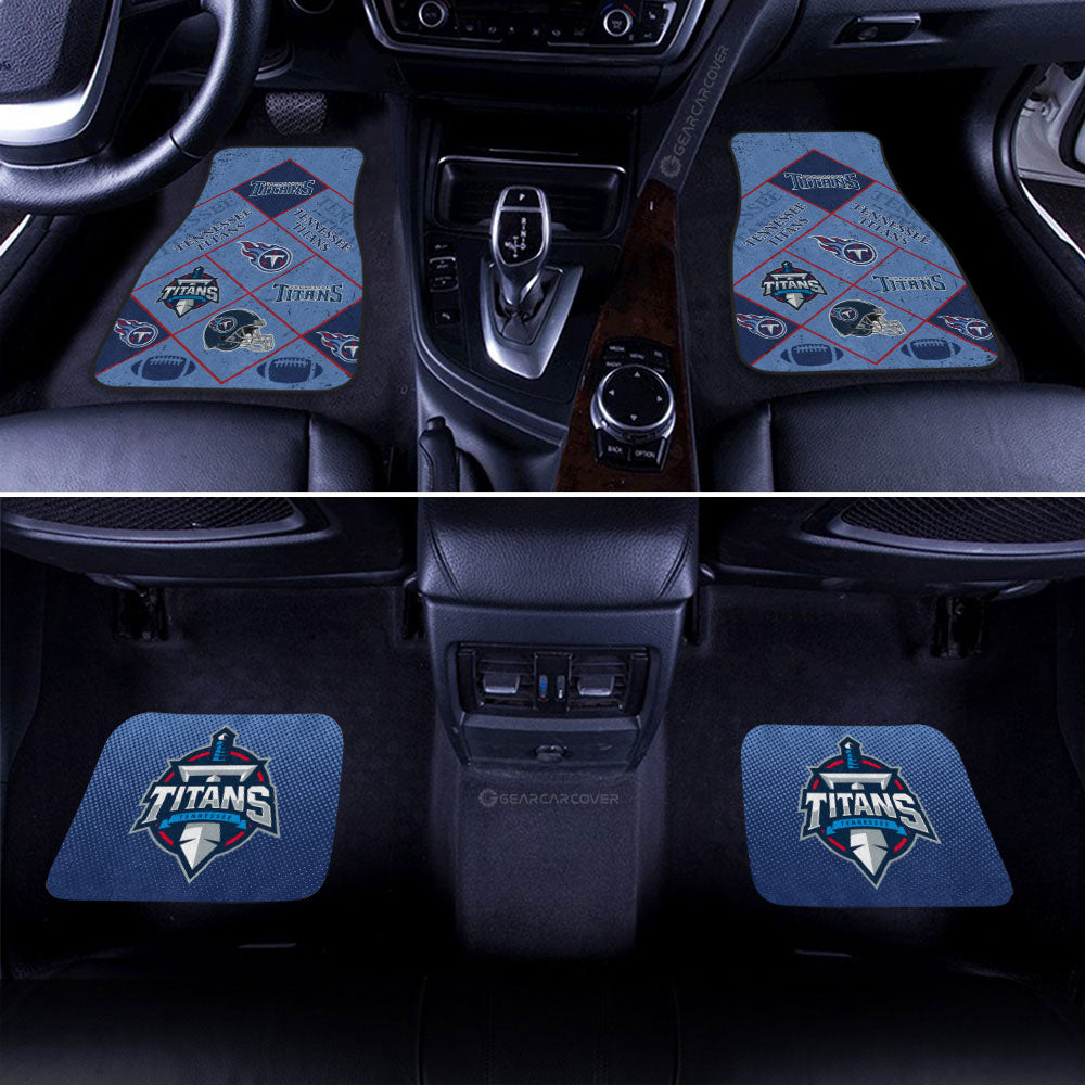 Tennessee Titans Car Floor Mats Sporty Team Collection - Gearcarcover - 2
