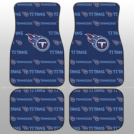 Tennessee Titans Car Floor Mats Sporty Team Collection - Gearcarcover - 1