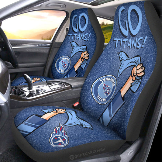 Tennessee Titans Car Seat Covers Custom Car Accessories - Gearcarcover - 1