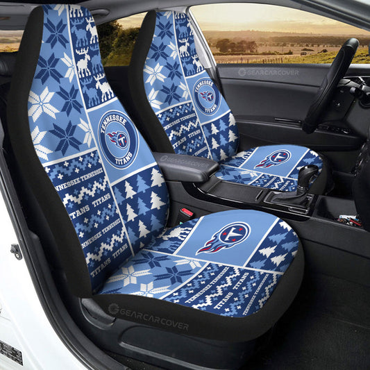 Tennessee Titans Car Seat Covers Custom Ugly Style Car Accessories - Gearcarcover - 2