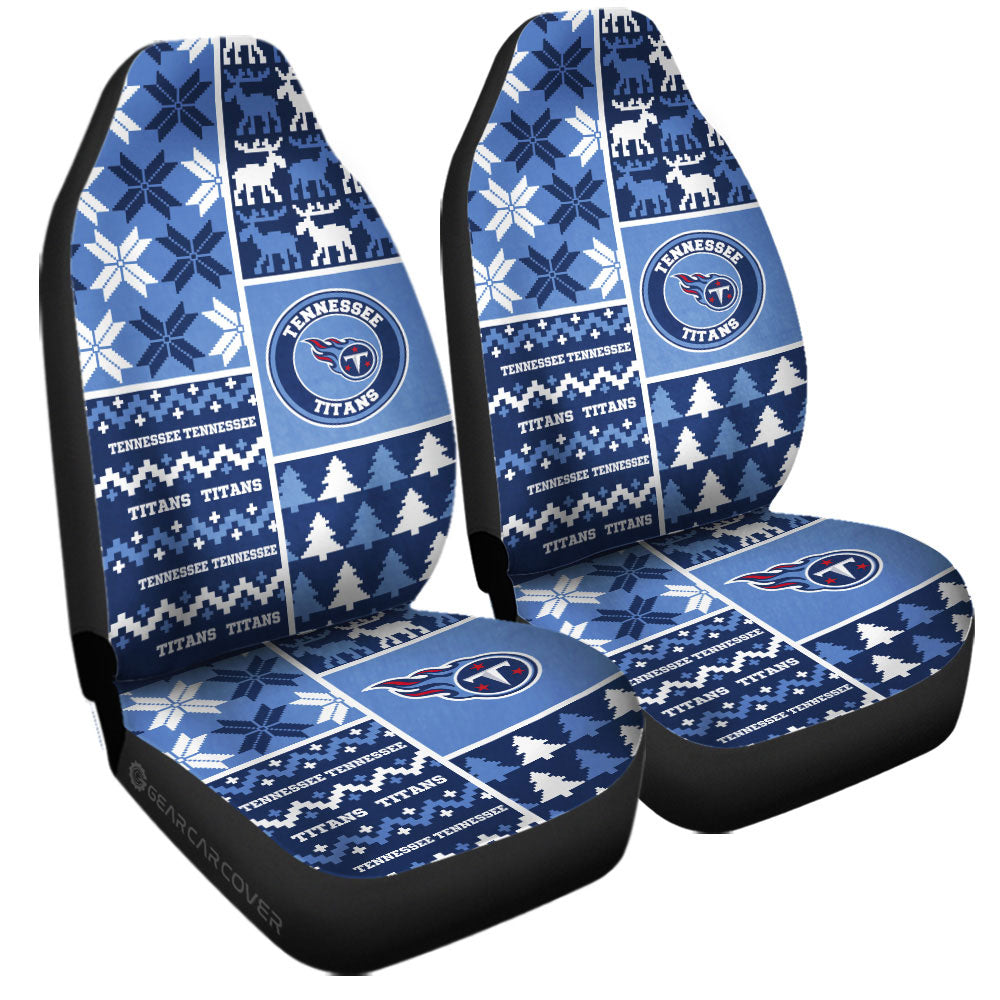Tennessee Titans Car Seat Covers Custom Ugly Style Car Accessories - Gearcarcover - 3