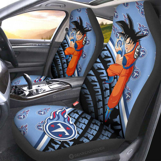 Tennessee Titans Car Seat Covers Goku Car Accessories For Fans - Gearcarcover - 2