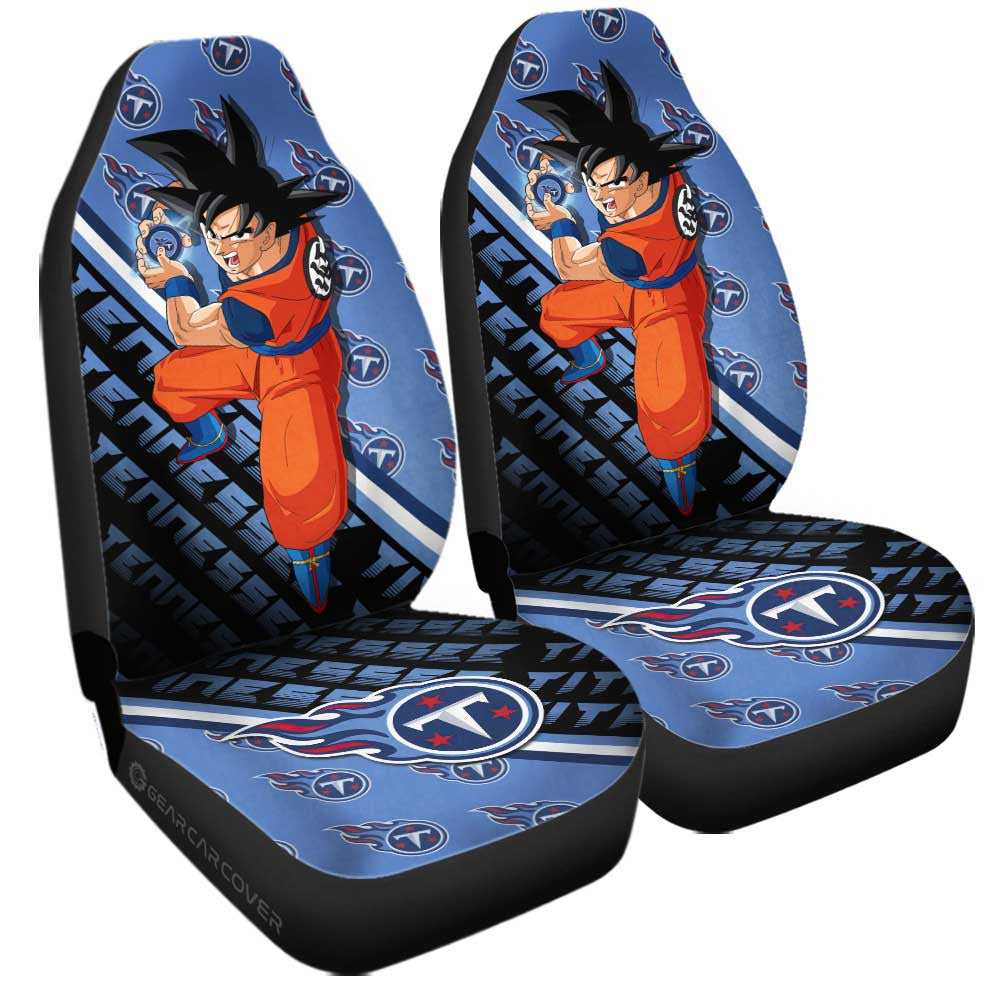 Tennessee Titans Car Seat Covers Goku Car Accessories For Fans - Gearcarcover - 3